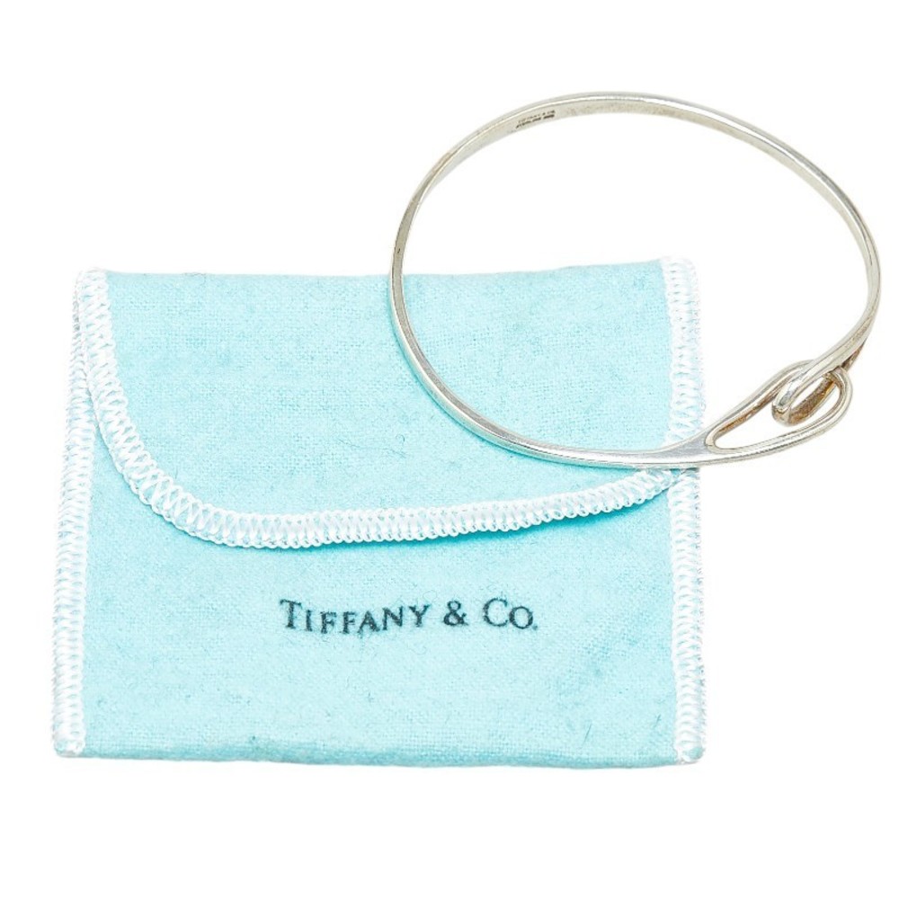 Tiffany Double Loop Bangle Bracelet Sterling Silv… - image 6